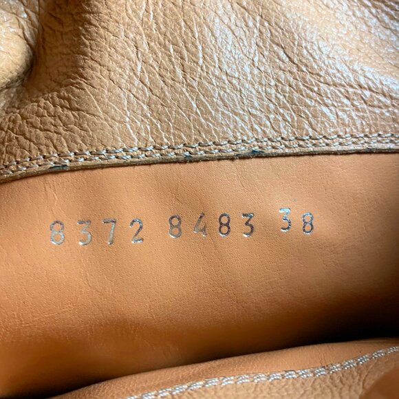 Sergio Rossi Leather Buckle Accent Pull On Tall Boots - Picture 5 of 13